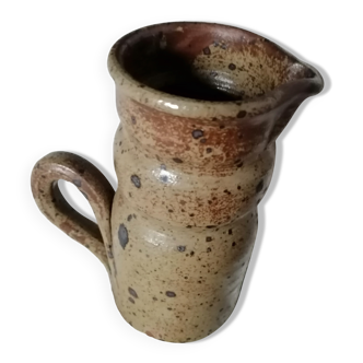 Stoneware pitcher