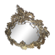 Mirror hectic gilded wood 122x110cm