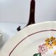 6 dessert plates Sarreguemines "Bitche", late 19th - early 20th century