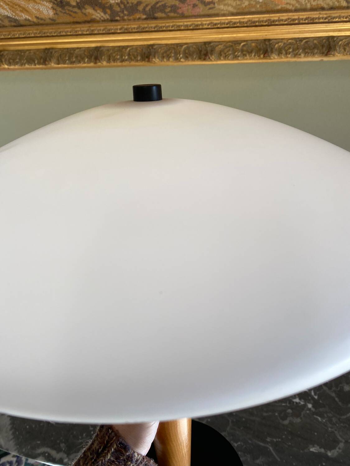 Vintage liner lamp by Aluminor