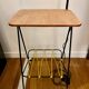 Steel wire and vintage scoubidou floor lamp 60
