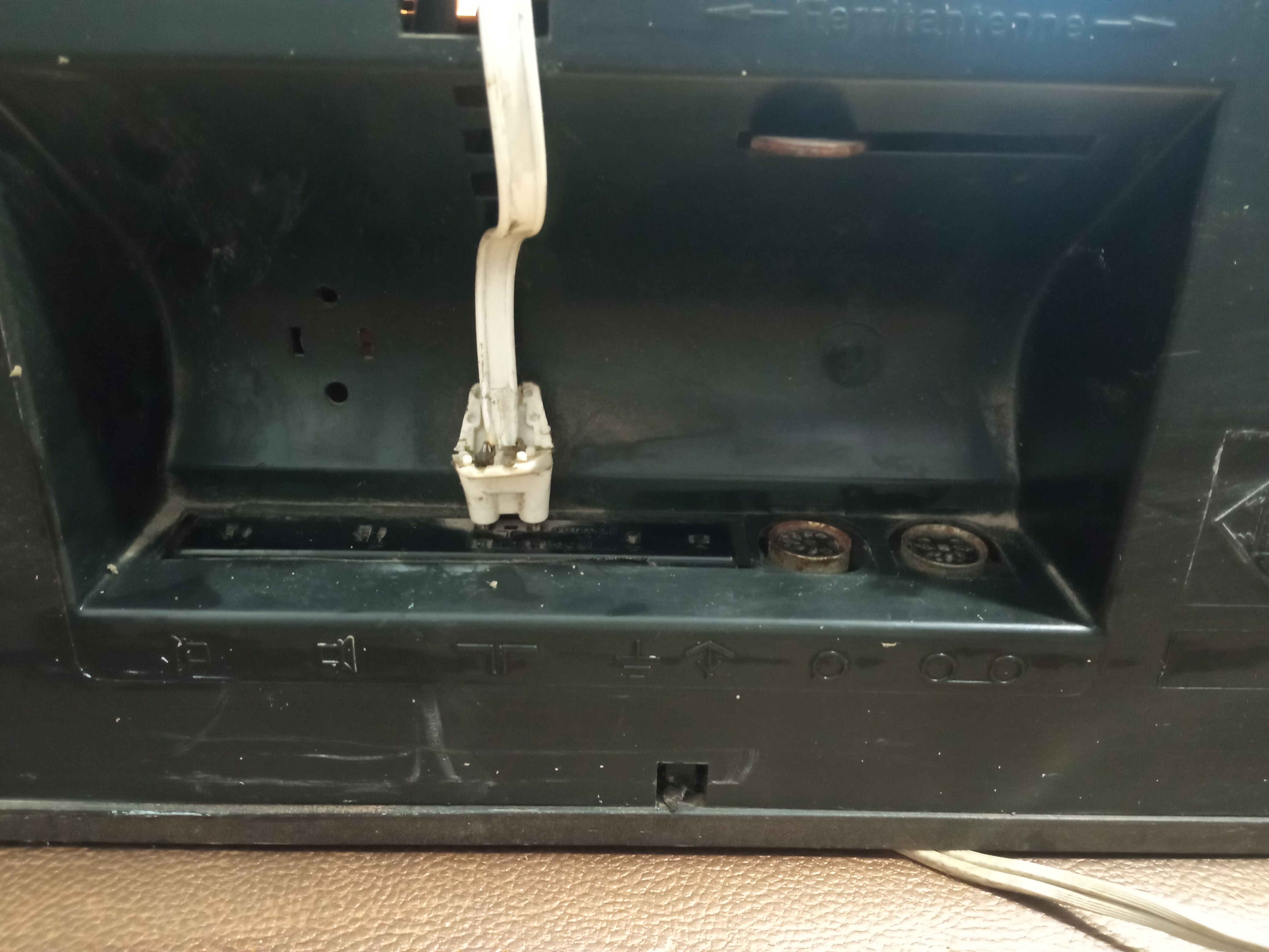 Amp tuner telefunken vintage model gavote 1691