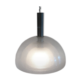 Suspension en Verre LT 338 par Carlo Nason pour Mazzega, Italie 1960