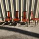4 chaises Irma de Achille Castiglioni pour Zanotta