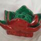 Pair of ceramic candle holders
