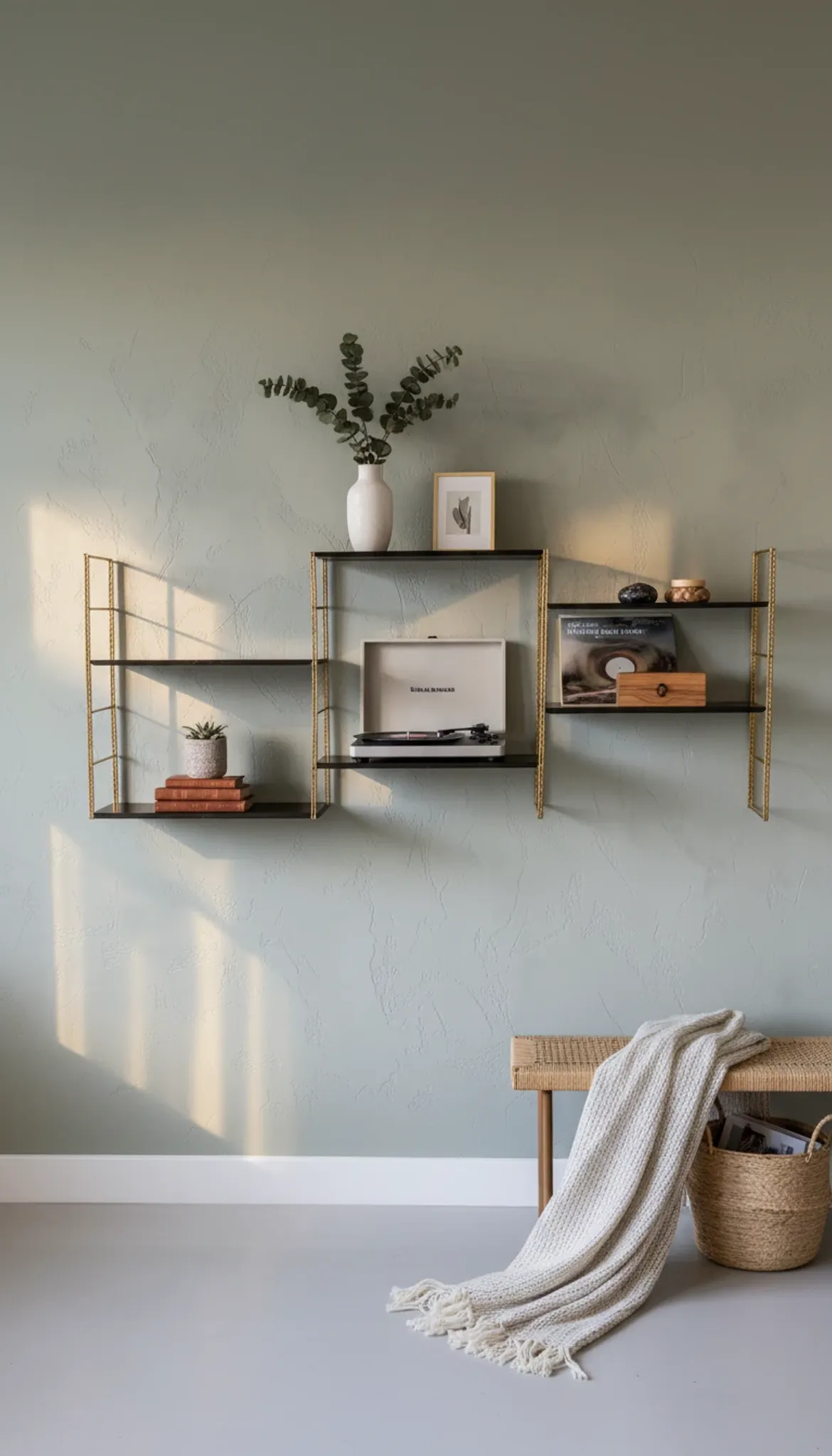 Modular wall shelf MOFP model self 1960