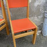 Children's chair school 70s
