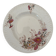Old hollow plate, pink polychrome ironstone, KG Luneville model.