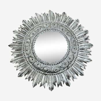 Tin sun mirror - 48cm