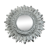 Miroir soleil en fer blanc - 48cm