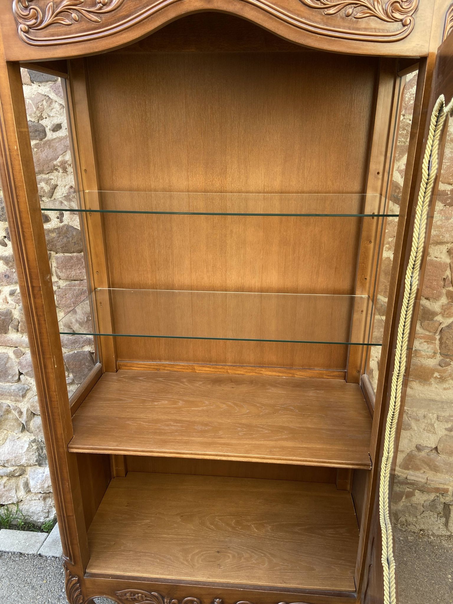 Louis XV display cabinet