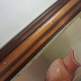 Still life painting frame signed vintage