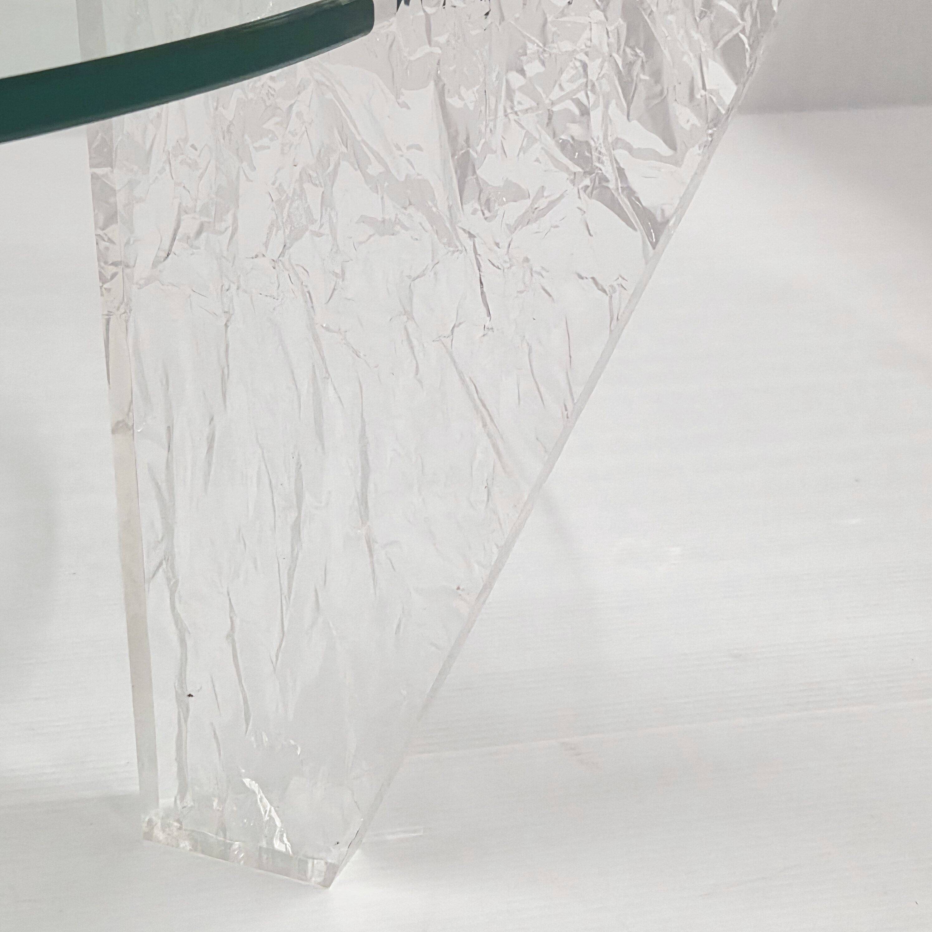 Vintage coffee table by Jeannot Cerutti, 1980