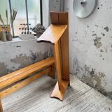 Pair of Charlotte Perriand Les Arcs pine benches