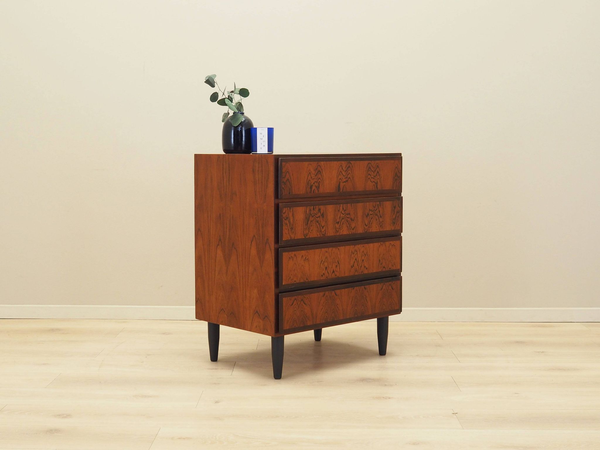 Rosewood chest of drawers, Danish design, 1970s, manufacturer: Omann Jun