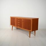 Scandinavian vintage Sideboard in Teak and Oak