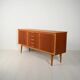 Buffet vintage scandinave en teck et chêne
