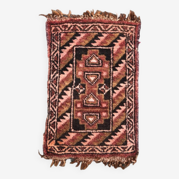 Small handmade Persian rug