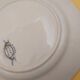 6 plates Creil Montereau Strawberry