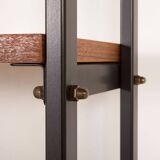 Italian vintage free standing wall unit or room divider by IMB , 1970s