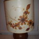 1970 Vintage lamp, ball tour, blinds wooden real flowers