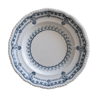 Assiette faïence anglaise