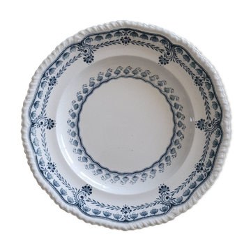 Assiette faïence anglaise