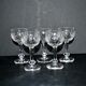SAINT-LOUIS Set of 5 crystal liqueur glasses model 1930 METRA Size 4593