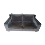 Toile de Mayenne velvet sofa