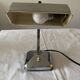 Chrome metal desk lamp
