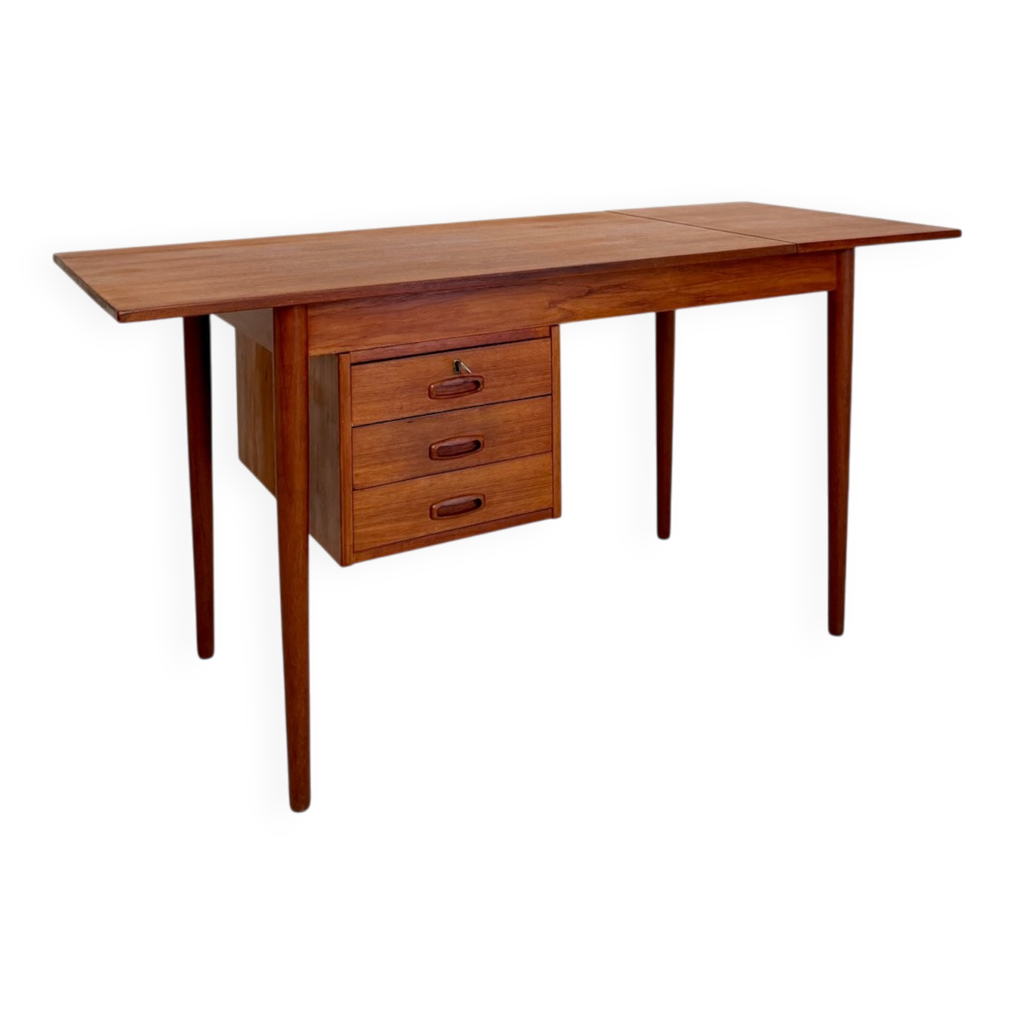 Teak Desk by Arne Vodder, Denmark, 1960s