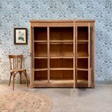 Bibliothèque ancienne en chêne (rénovée)