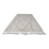 Tapis en laine pure fait main traditionnelle taille 150 x 250 cm