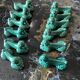 Set of twelve ceramic knife holders
