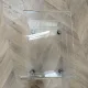 Vintage coffee table in plexiglass from the 1970s.