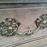 Antique Louis XVI style chest of drawers with wooden top