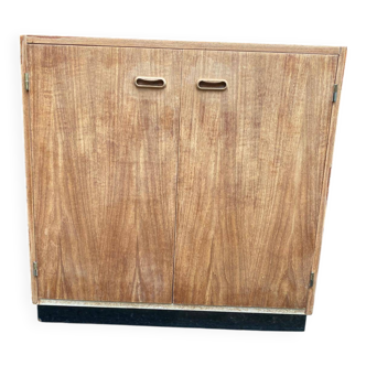 Commode scandinave rénovée en teck