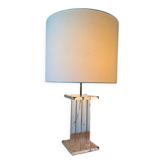 Lampe plexi David Lange années 70