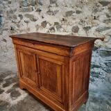 Antique French oak sideboard – 19th century