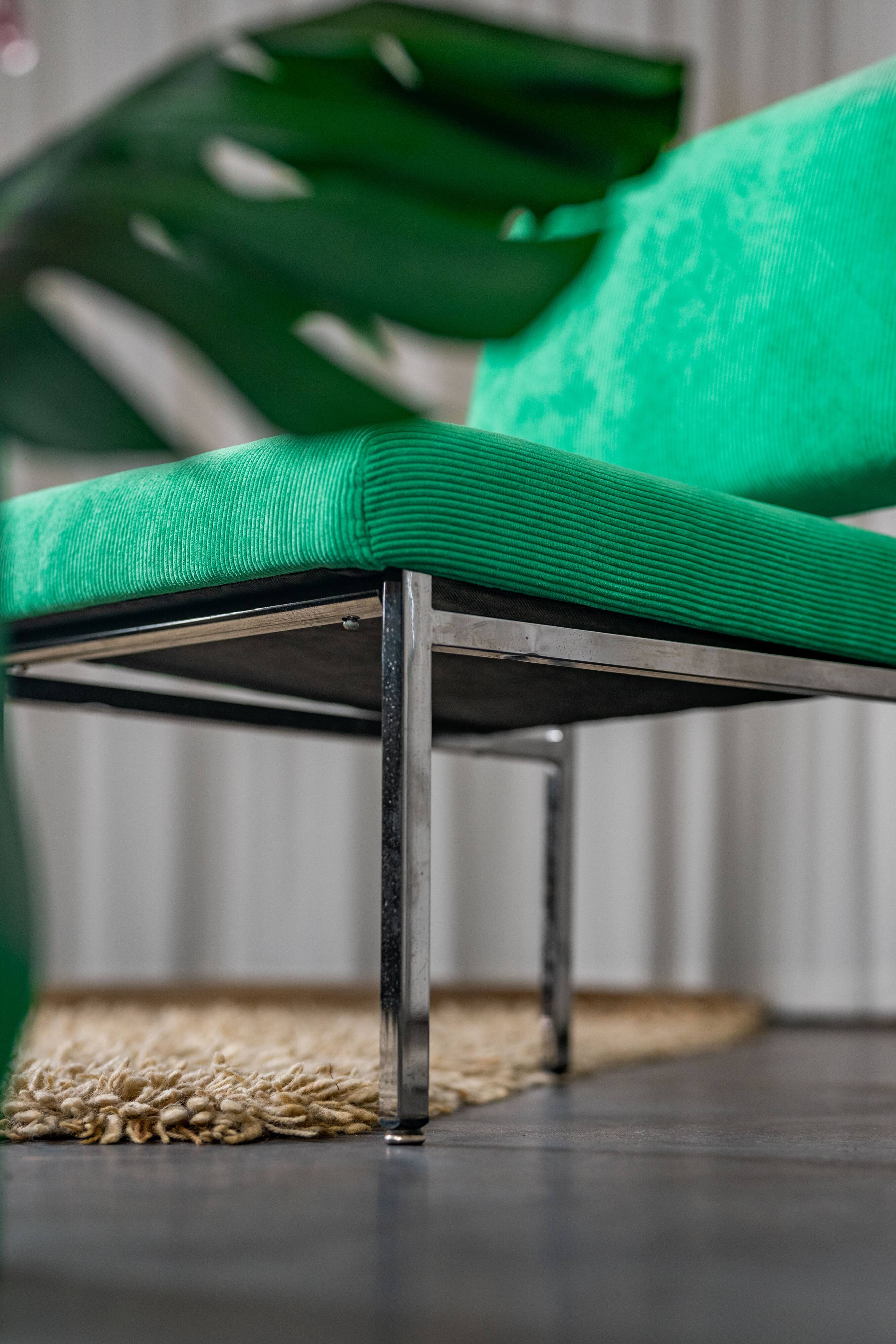 Seventies corduroy armchair