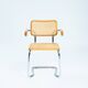 4 fauteuils de salle à manger vintage italiennes Cesca B64 Bauhaus