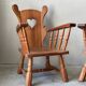 Brutalist armchair pair, 1950s