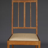 English arts & crafts oak side chair. 1930s