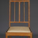 English arts & crafts oak side chair. 1930s