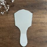 Beveled hand mirror