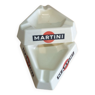 Pair of Martini ashtrays