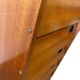 Vintage wooden shoe cabinet / drop-leaf cabinet