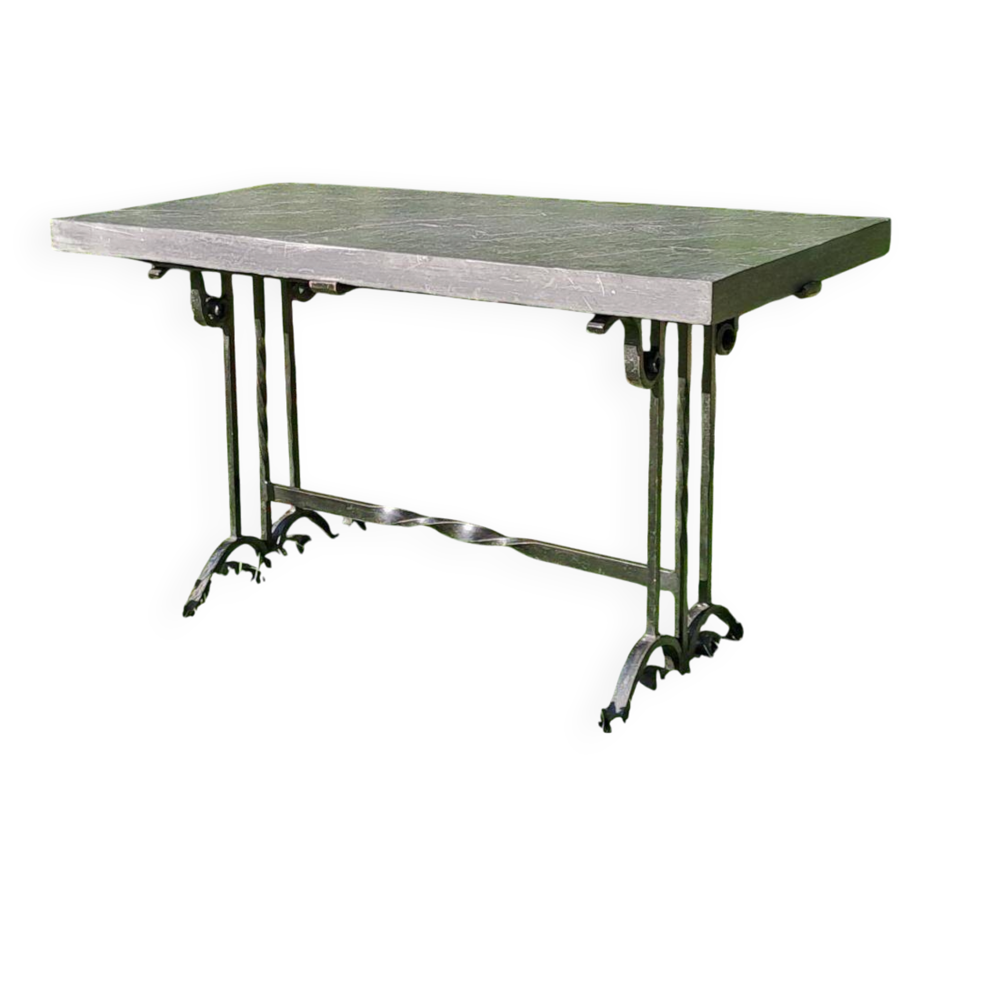 Table basse ardoise