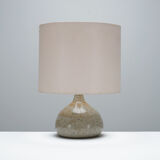 Sandstone lamp by Roland Zobel Atelier Les Cyclades Anduze