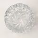 Cut crystal ashtray